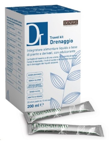 Drenaggio Travel Kit 20 Stick Pack Da 10 Ml