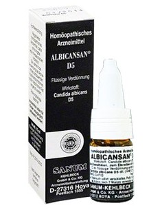 Sanum Albicansan D5 Gocce 10 Ml