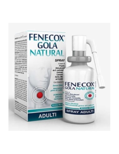 Fenecox Gola Natural Spray Adulti 25 Ml