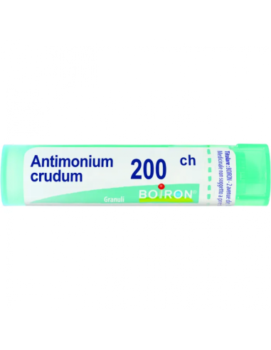 Antimonium Crudum (boiron)*granuli 200 Ch Contenitore Monodose