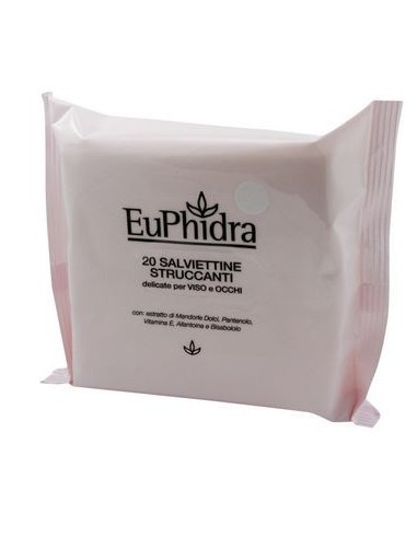 Euphidra Salviettine Struccanti 20 Pezzi