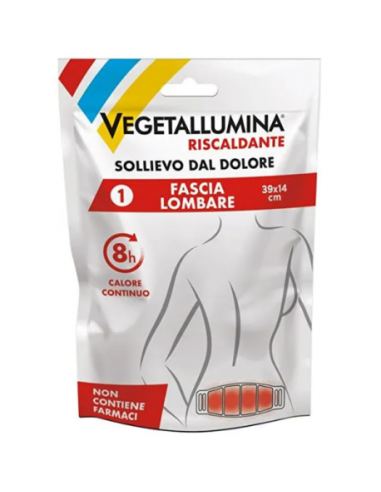 Vegetallumina Fascia Lombare Riscaldante 1 Pezzo