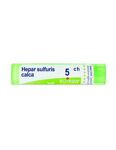 Hepar Sulfuris Calcareum (boiron)*80 Granuli 5 Ch Contenitore Multidose