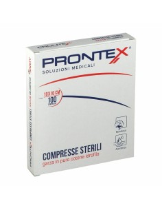 Prontex Garza Compressa 12/8 10x10cm 100 Pezzi