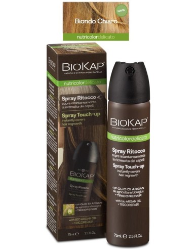 Bios Line  Biokap Nutricolor Delicato Spray Ritocco Biondo Chiaro 75 Ml