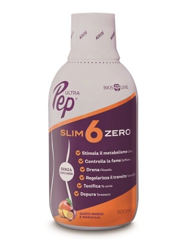 Ultra Pep Slim 6 Zero Mango E Maracuja 500 Ml