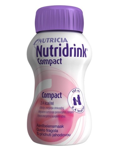 Nutridrink Compact Fragola 4x125 Ml