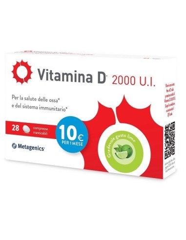 Vitamina D 2000ui 28 Compresse Masticabili