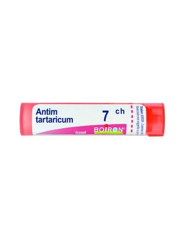 Antimonium Tartaricum (boiron)*80 Granuli 7 Ch Contenitoremultidose