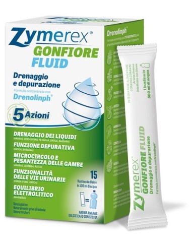 Zymerex Gonfiore Fluid Ananas 15 Bustine