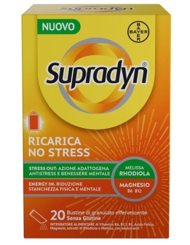 Supradyn Ricarica No Stress 20 Bustine