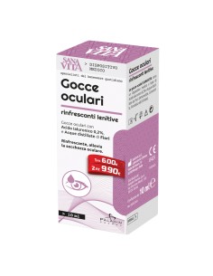 Gocce Oculari Lenitive Rinfrescanti Sanavita 10 Ml