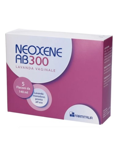 Neoxene Ab 300 Lavanda Vaginale 5 Flaconi Da 140 Ml