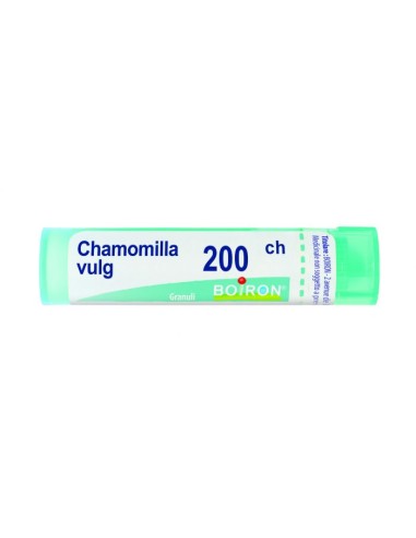 Chamomilla Vulgaris (boiron)*200 Ch Granuli 1 Contenitore Multidose 4 G (80 Granuli)