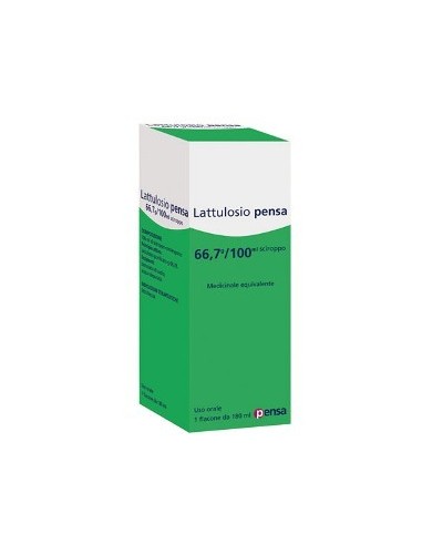 Lattulosio (pensa Pharma)*sciroppo 180 Ml 66,7 G/100 Ml Flacone