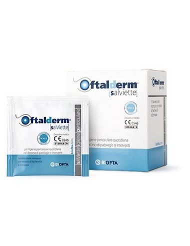 Oftalderm Salviette Sterili Monouso 16 Pezzi