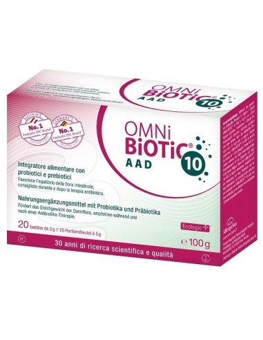 Omni Biotic 10 Aad 20 Bustine Da 5 G