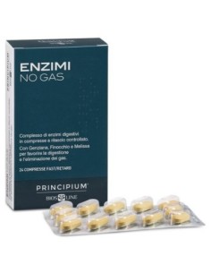 Principium Enzimi No Gas Fast/retard 24 Compresse