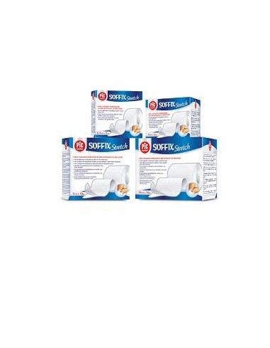 Cerotto In Rotolo Pic Soffix Stretch Tessuto Non Tessuto Estendibile 2,5x500 Cm 1 Pezzo