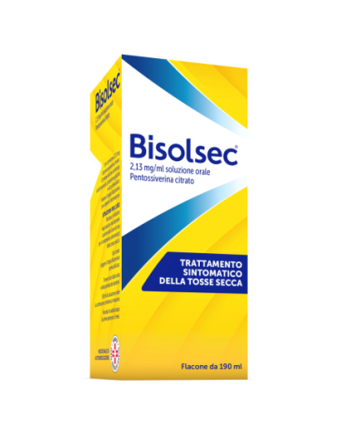 Bisolsec*orale Soluz 190 Ml 2,13 Mg/ml Flacone