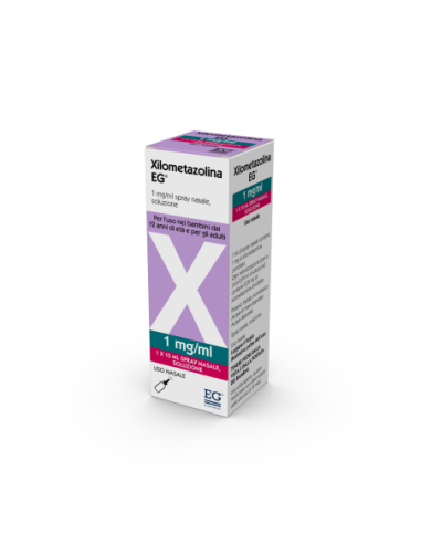Xilometazolina (eg)*spray Nasale 10 Ml 1 Mg/ml