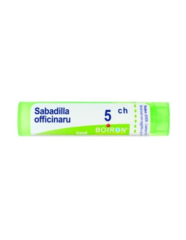Sabadilla Officinarum (boiron)*80 Granuli 5 Ch Contenitore Multidose 4g