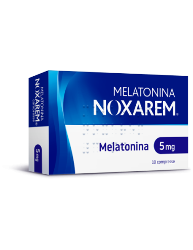 Melatonina Noxarem*10 Cpr 5 Mg
