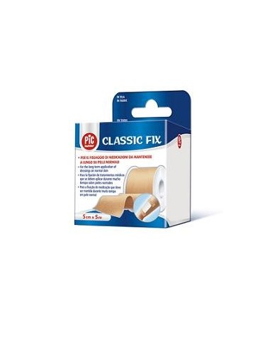 Cerotto In Rocchetto Pic Classic Fix Tela 1,25cmx500 Cm Confustella