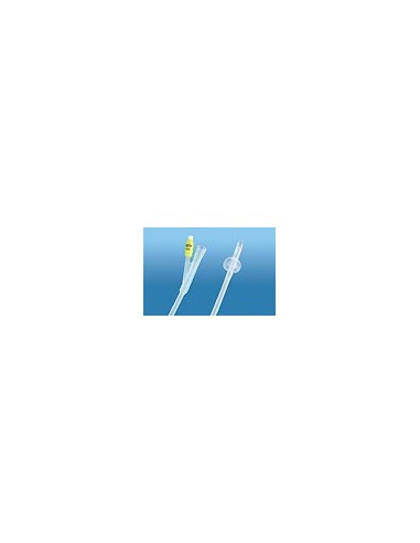 Catetere Foley In Silicone Trasparente A 2 Vie Con Scanalature Longitudinali Con Palloncino 5-10ml Diametro Ch16 5,33mmlunghezza