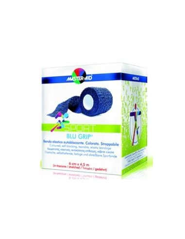 Benda Elastica Autobloccante Master-aid Blugrip 8x4,5