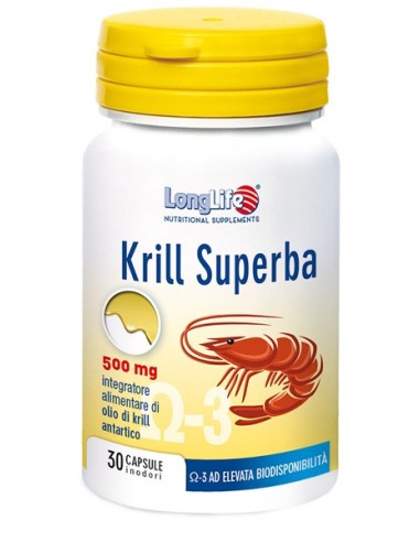 Longlife Krill Superba 30 Capsule