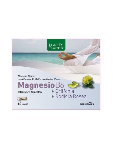 Magnesio B6 + Griffonia + Rodiola 60 Capsule