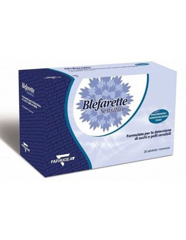 Blefarette Sensitive Salviette Monouso 20 Pezzi
