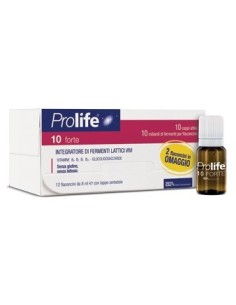 Prolife 10 Forte 12 Flaconcini Da 8 Ml