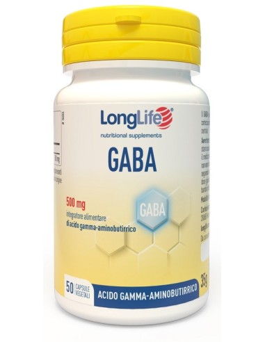 Longlife Gaba 500mg 50 Capsule