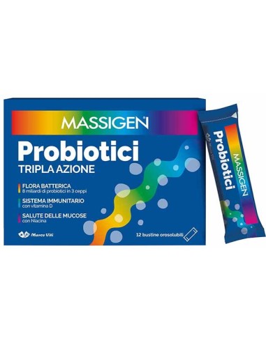 Massigen Probiotici 12 Stickpack Da 1 G Prezzo Pieno