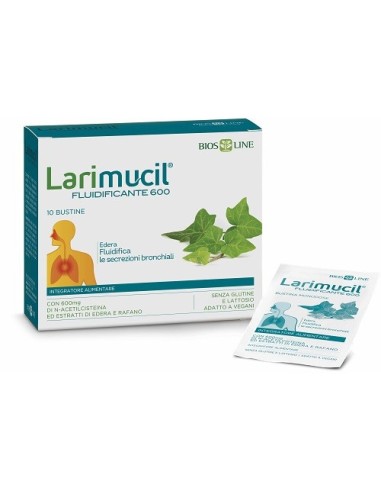 Larimucil Fluidificante 600 10 Bustine