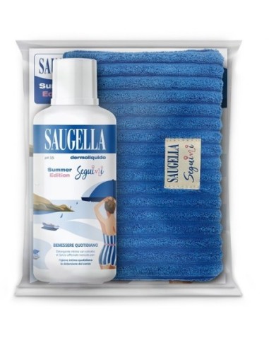 Saugella Seguimi Bundle Dermoliquido 500 Ml + Gadget Pochette