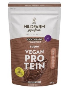 Wildfarm Super Vegan Prot Cioccolato Con Acai 500 G