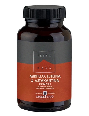 Terranova Mirtillo Luteina Astaxantina Sinergia Per Gli Occhi 50 Capsule