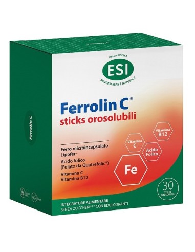 Esi Ferrolin C 30 Stick Orosolubili