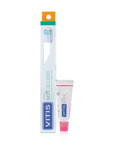 Vitis Spazzolino Soft Access + Dentifricio Gingival 15 Ml