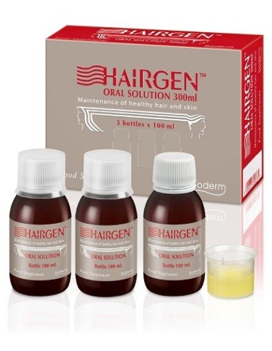 Hairgen Soluzione Orale 3 Boccette Da 100 Ml