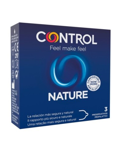 Profilattico Control Nature 2,0 3 Pezzi