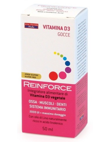 Reinforce Vitamina D3 Gocce 50 Ml