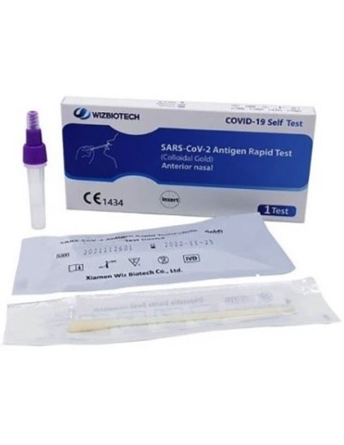 Test Antigenico Rapido Covid-19 Autodiagnostico Determinazione Qualitativa Antigeni Sars-cov-2 In Tamponi Nasali Mediante Immuno