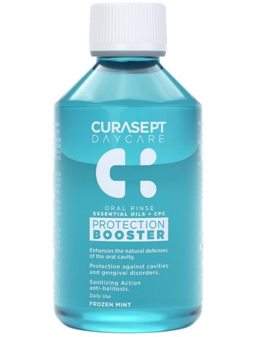 Curasept Daycare Collutorio Protection Booster Frozen Mint 500 Ml