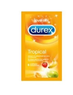 Profilattico Durex Tropical Easy On 6 Pezzi