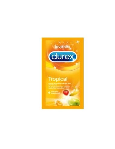 Profilattico Durex Tropical Easy On 6 Pezzi