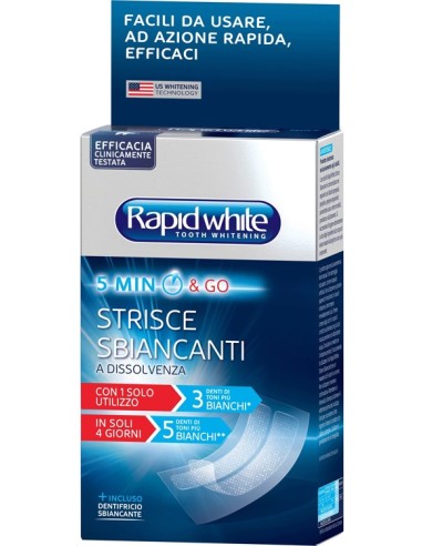 Rapid White Kit Strisce Sbiancanti 8 Pezzi